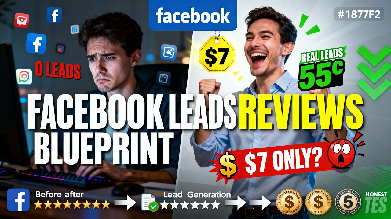 $7 Facebook Leads Blueprint Review: 55¢ Leads vs $100 Courses
