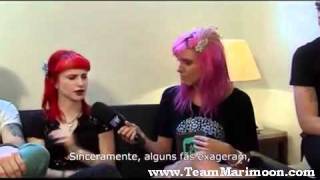 Marimoon Entrevista Paramore Acesso Mtv 1503