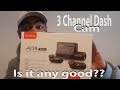 VIOFO 3 Channel Dash Cam*Unboxing**installation**Review**is it any good??