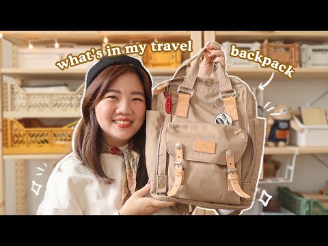 What's in my Travel Backpack for Japan 🇯🇵 | Abbey Sy - YouTube