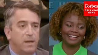 I Love You So Much James Karine Jean-Pierre Jokes With Newsmax Reporter During Press Briefing