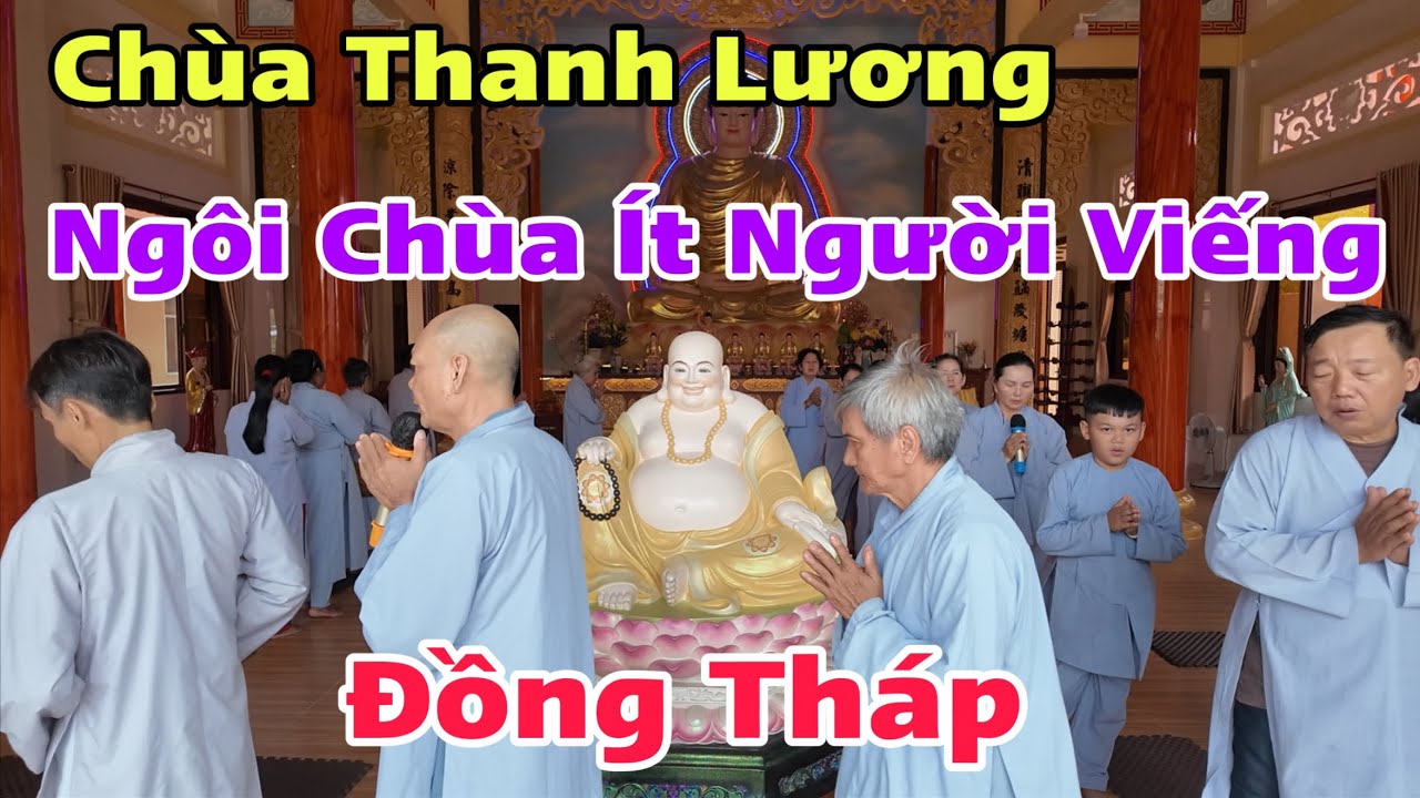 Chùa Thanh Lương Đồng Tháp Ngôi Chùa Nghèo Hạnh Phúc Nhận Quà Từ Cô Thi Và Cô Vân | Khương Nhựt Minh