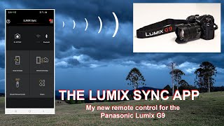 LUMIX SYNC APP: The new remote control for my Panasonic Lumix G9 screenshot 2