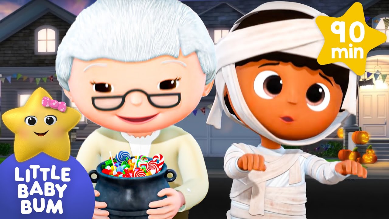 Halloween Trick or Treat | Little Baby Bum Halloween Cartoons | Moonbug ...