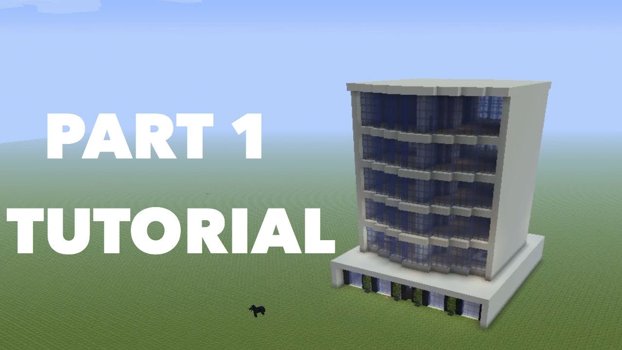 HOW To Build MODREN HOTEL In MINECRAFT part 1 YouTube