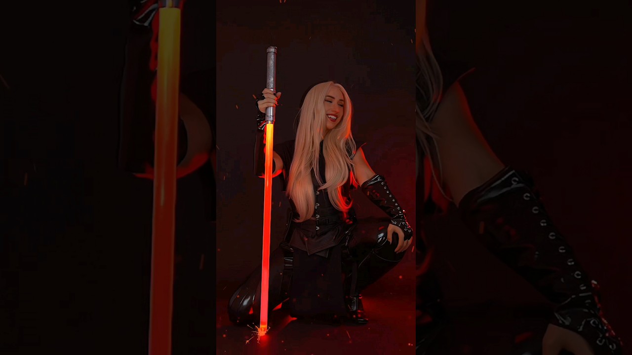 Lightsaber transition once again!😂👍