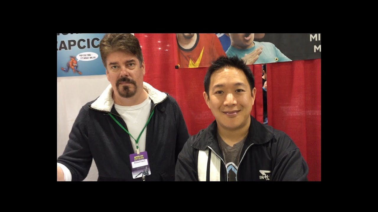 Ming Chen and Mike Zapcic at Motor City Comic Con