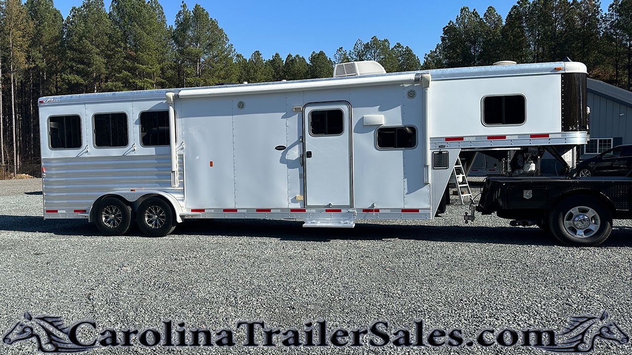 2017 Exiss 3 Horse Trailer Tour 10' LQ, All Aluminum YouTube