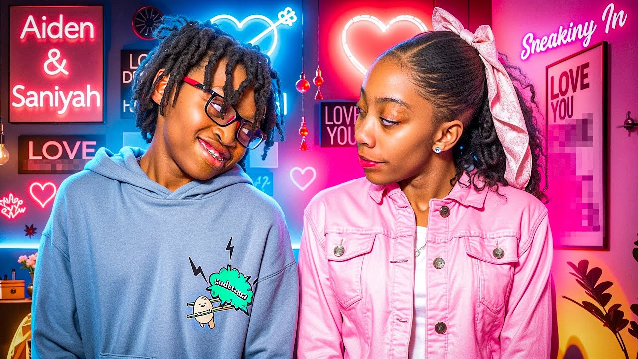 Sneaking My Girlfriend Into The House I Told I Wasn't Dating "Movie" | Tiffany La'Ryn