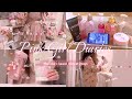 vlog | ピンク好き社会人の月1ご褒美day👑自分で自分を満たしてまた仕事頑張る🎀💐✨セルフケア/春服/スタバ