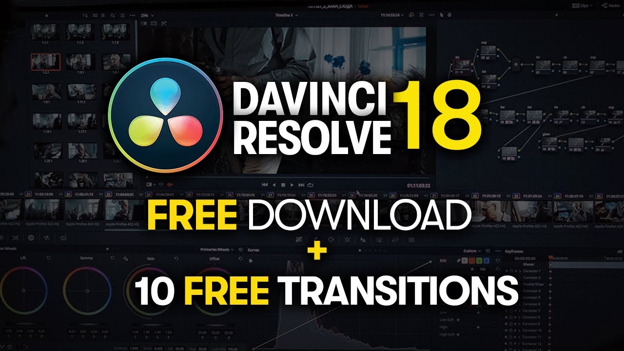 davinci resolve free transitions download