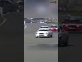 Close Racing Action! Car 28 Battles for the Lead