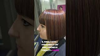effetto speciale a tre colori chiamato multicolor