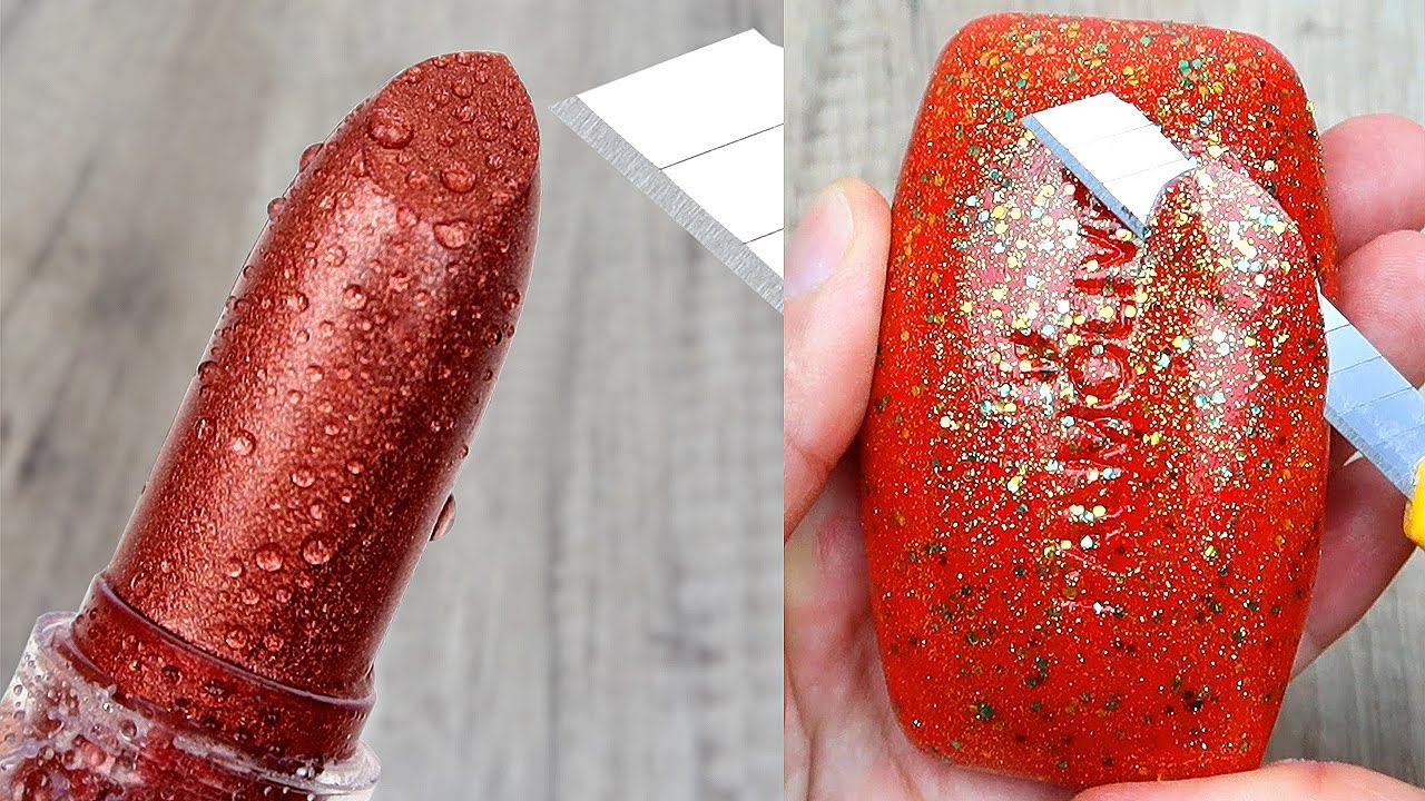 Relaxing Soap Carving ASMR. Satisfying Soap Cutting. Jabón Relajante Tallado. Corte de jabón - 163