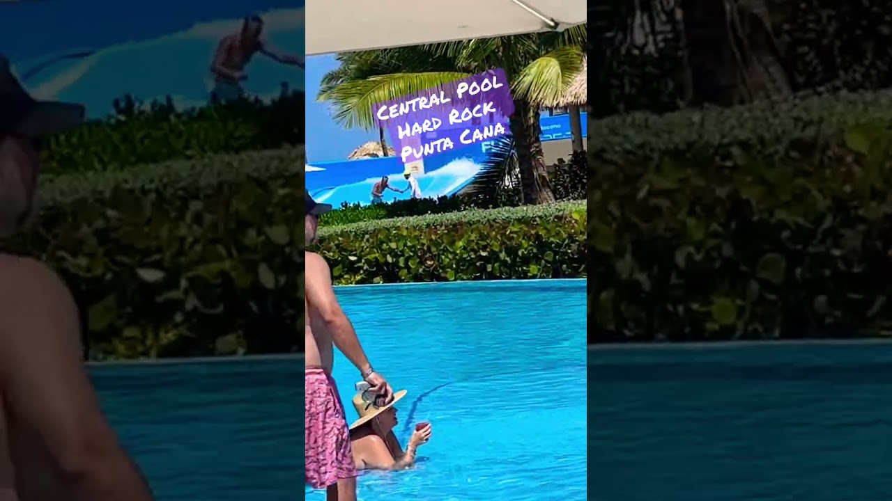 Central Pool, Hard Rock Punta Cana
