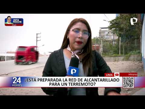Alertan posible colapso de tuberías en Lima ante un fuerte sismo