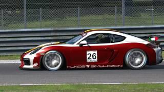 Porsche cayman gt4 clubsport quick race ...