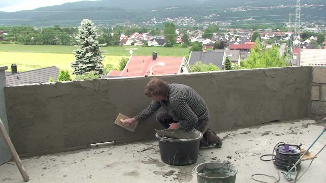 Murpussing puss av leca mur youtube