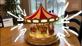Carousel Elegance: Mr. Christmas Regal Carousel Review! 🎠🎶