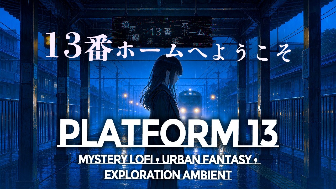 YouTubeで【TRPG・作業用BGM】Platform 13 🚉 終電後だけ現れる、境界駅13番ホーム | Mystery LoFiを視聴 YouTubeで【TRPG・作業用BGM】Platform 13 🚉 終電後だけ現れる、境界駅13番ホーム | Mystery LoFiを視聴