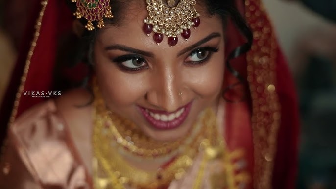 Kerala Muslim Wedding Bridal Makeup