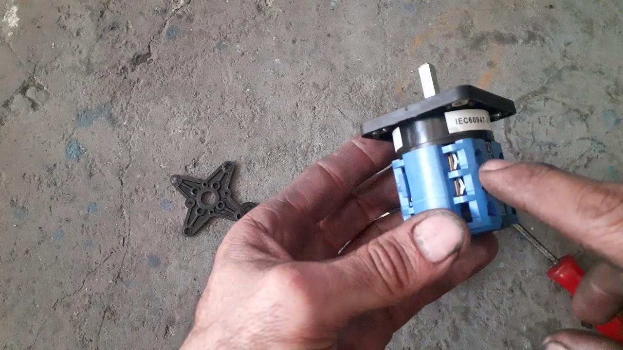 instalando chave reversível nova no torno Joinville 150 ficou muito bom