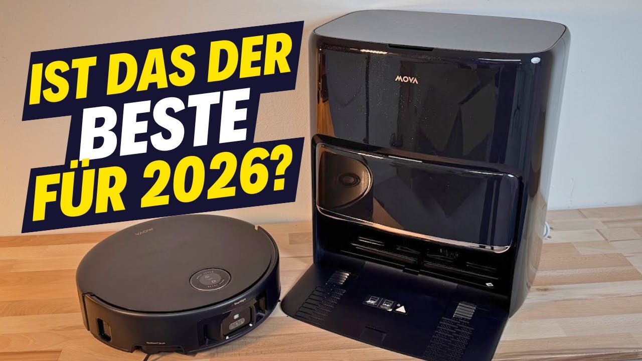 Der BESTE Saugroboter 2026? MOVA Z60 Ultra Roller Complete im Check!