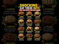 12 Nuts You Should Eat Daily for Better Health | Best Nuts for Heart, Brain &amp; Energy #Shorts