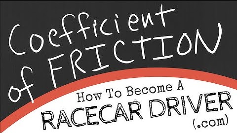 Coefficient of Friction