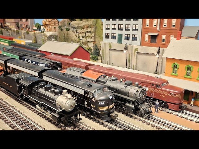 Running Session Only: Marklin 26490-Wabash Bluebird, BLI PRR