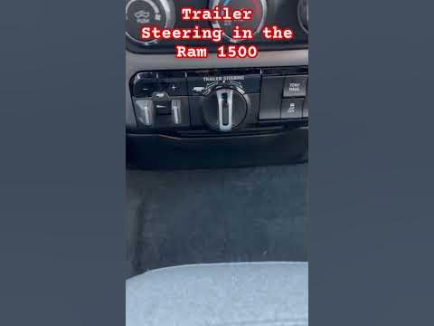 Trailer Steering in the Ram 1500 #ram #automobile #classicrock #