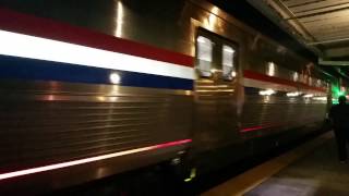 Amtrak P937 delivering Amtraks new baggage cars to the Miami yard for inspection.
