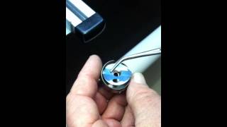 Longarm Quilting machines: Anti backlash spring
