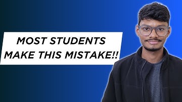 Common Mistakes You MUST Avoid During GATE Preparation || PrepFusion