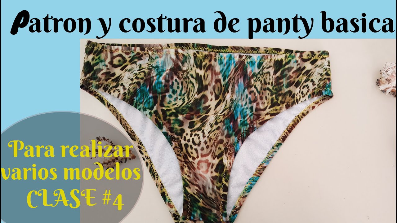 Confección de panty básica a medida + modificaciones . Clase# 4