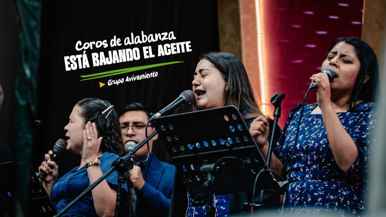 COROS DE ALABANZAI ESTÁ BAJANDO EL ACEITE I GRUPO AVIVAMIENTO I #CNP2025 #HUÁNUCO