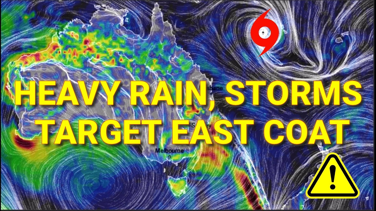 Anzac Day Weather Alert: Heavy Rain and Storms Target East Coast - YouTube