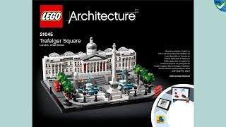 21045 LEGO® Architecture Trafalgar Square Manual at the Brickmanuals Instruction Archive