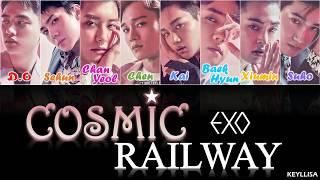 EXO (엑소) - Cosmic Railway (MUTED) [ITA traduzione_Color Coded Lyrics_KAN_Rom]