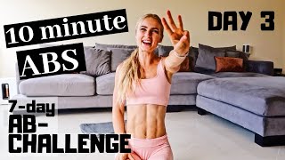 Day 3 - 10 Minute Ab Workout Pernillas 7-Day Ab-Challenge