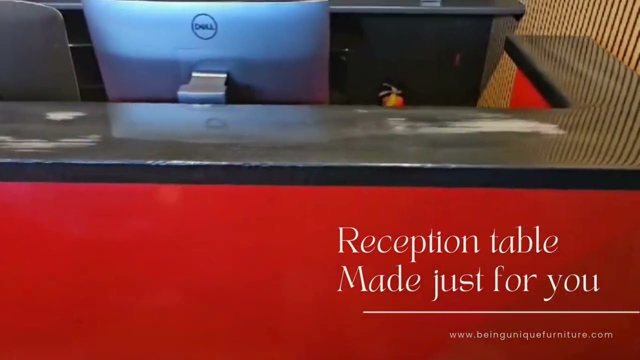 Custom Luxury Modern Reception Desks | Elegant Office Furniture for Your Front Desk