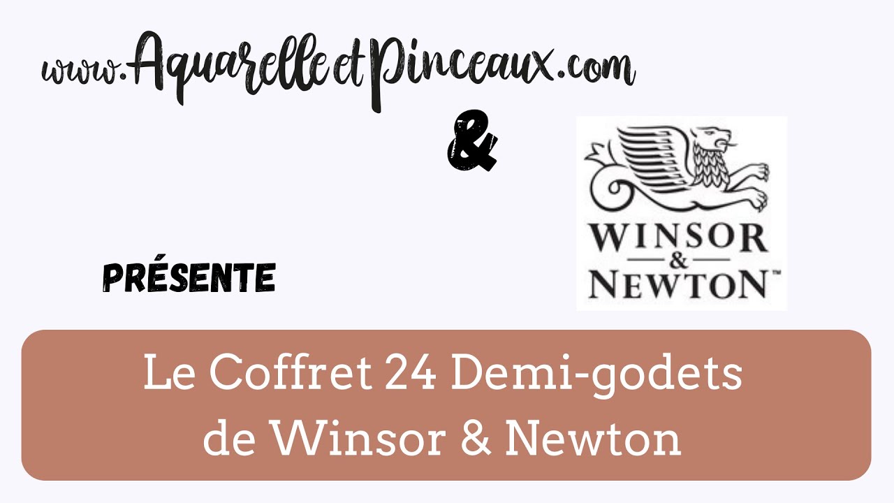 winsor et newton, les couleurs en tubes et en godets