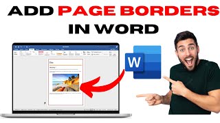 How to Add Page Borders in Word | Microsoft Tutorial