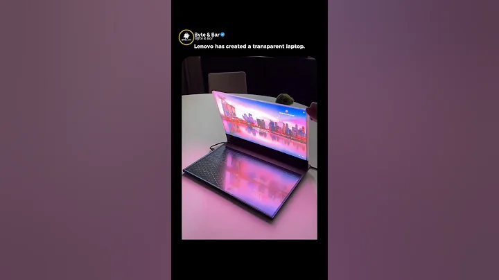Lenovo’s Transparent Laptop — The Future of Computing Has Arrived