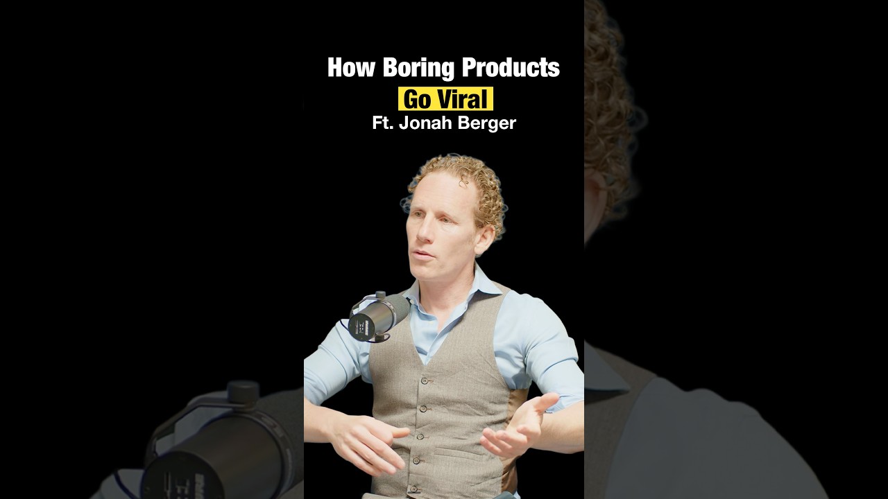 How Boring Products Go Viral | Ft. Jonah Berger 縮圖