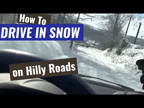 How to Drive in Snow on Hilly Roads - Traction Control Does Not Always Help