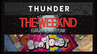 Download Lagu The Weeknd x Imagine Dragons x Post Malone - I Feel It Coming/Sunflower/Thunder/Starboy (MV MASHUP) MP3