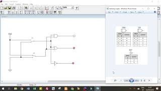 Gerbang Logika Dasar Electronics Workbench screenshot 4