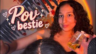 pov your bestie FINALLY Scratches ur Crusty scalp..💆🏽‍♀️