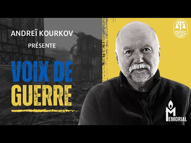 Andreï Kourkov: Voir ces témoignages est très important pour vous et pour nous aussi, les Ukrainiens